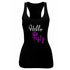 Hello 50 Rhinestone Birthday Tank Top