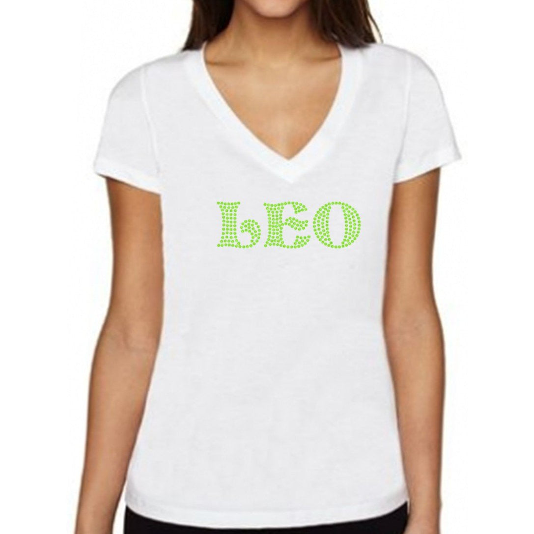 Leo Zodiac Rhinestone T Shirt