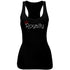 Royalty Rhinestone Self Expression Tank Top T Shirt