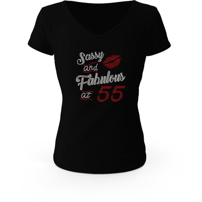 Sassy & Fabulous Personalized Rhinestone T-Shirt