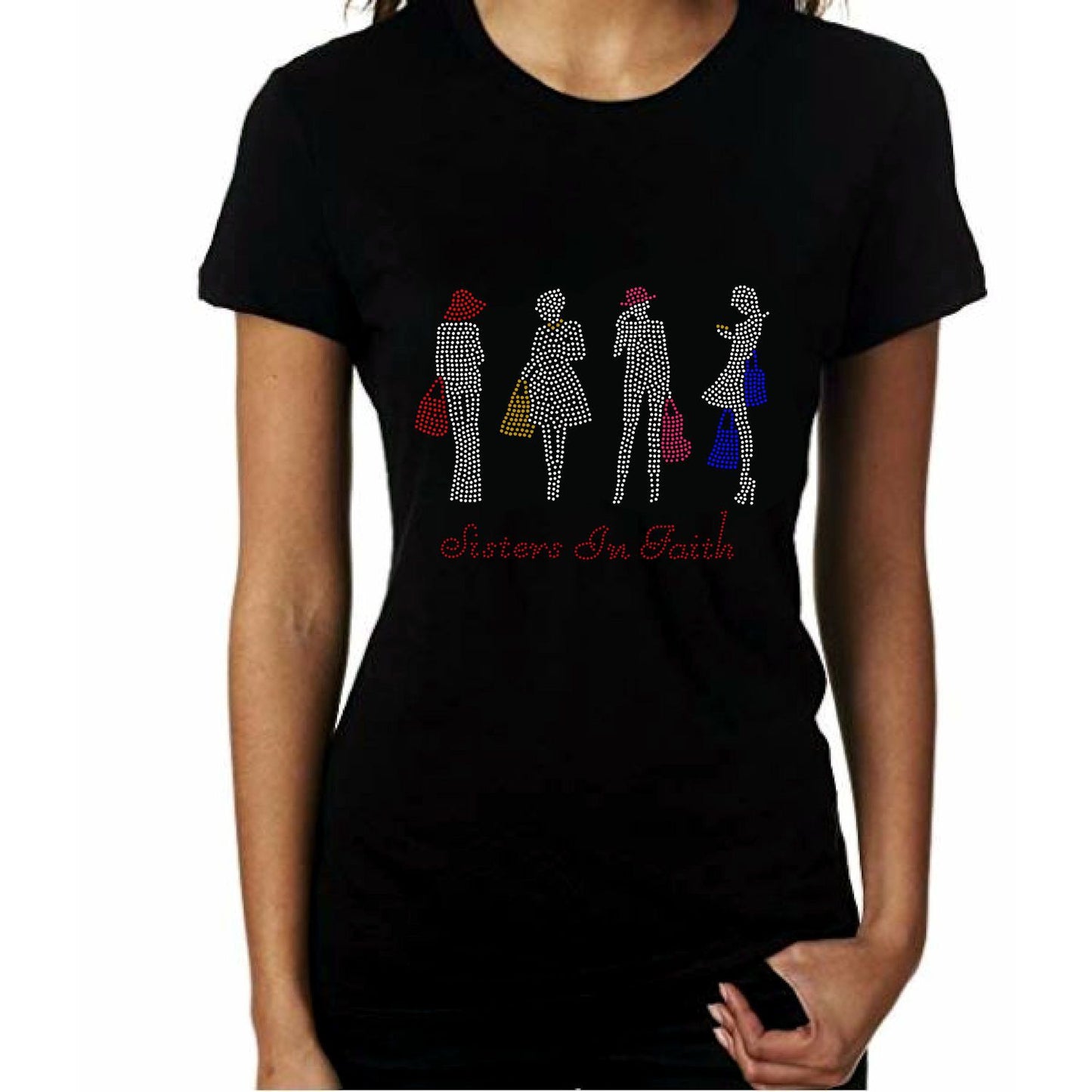 Sisters In Faith Rhinestone T-Shirt
