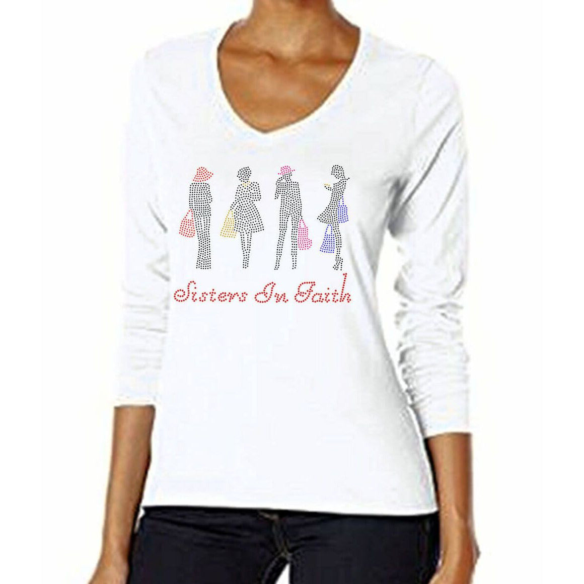 Sisters In Faith Rhinestone T-Shirt