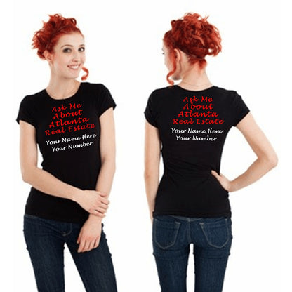 Ask Me About Real Estate Women's T Shirt