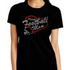 Proud Football Mom Rhinestone T Shirt