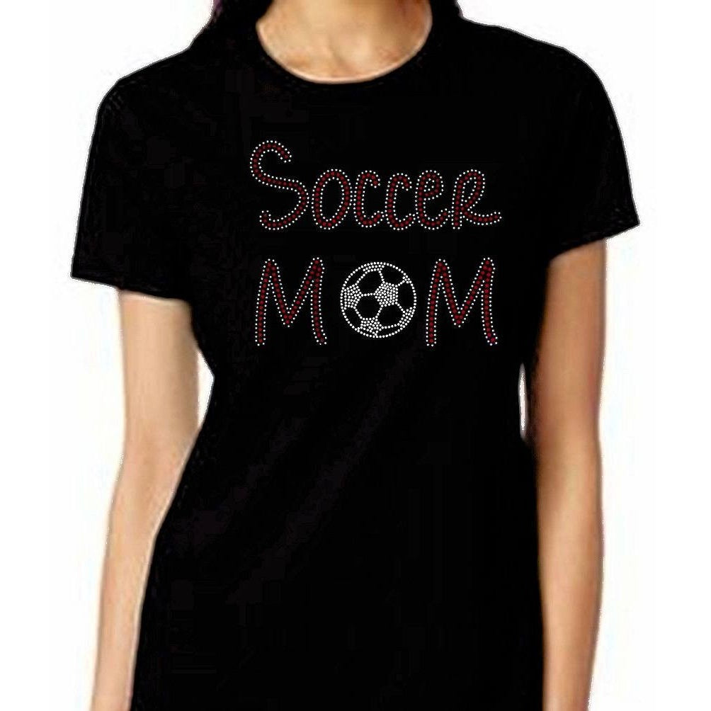 Rhinestone Soccer Mom T-Shirt