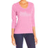 Think Pink Walk Proud Rhinestone Ribbon Shoe Tee