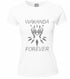 Wakanda Forever Rhinestone Mask Womens T Shirt