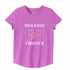 Wakanda Forever Girls Warrior Rhinestone Tee