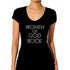 Women Of God Rock Rhinestone T-Shirt